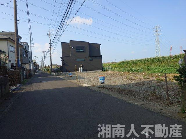 平塚市田村１丁目売地の外観|現地です