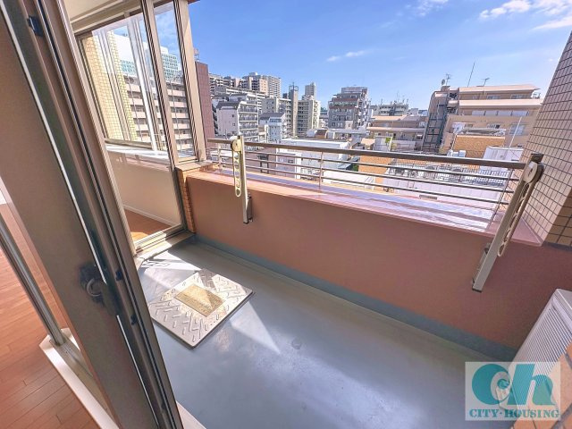 サンクタス品川 604号室のバルコニー