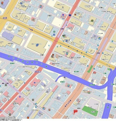 【地図】 | パレステュディオ銀座一丁目