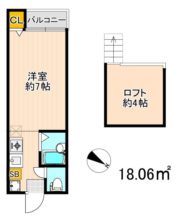 フォレスト平和の間取り