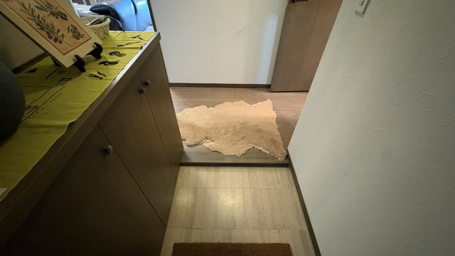 浅間ハイランドパーク プルミエールB棟2階 2LDKの玄関