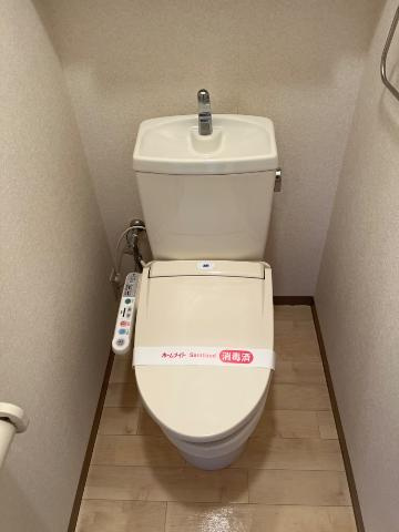 ソレイユⅡのトイレ|シャワー付トイレ（イメージ）