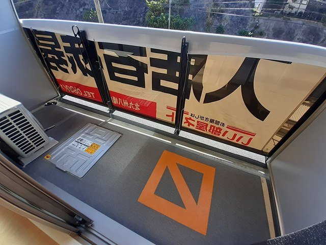 ロータス青山１のバルコニー