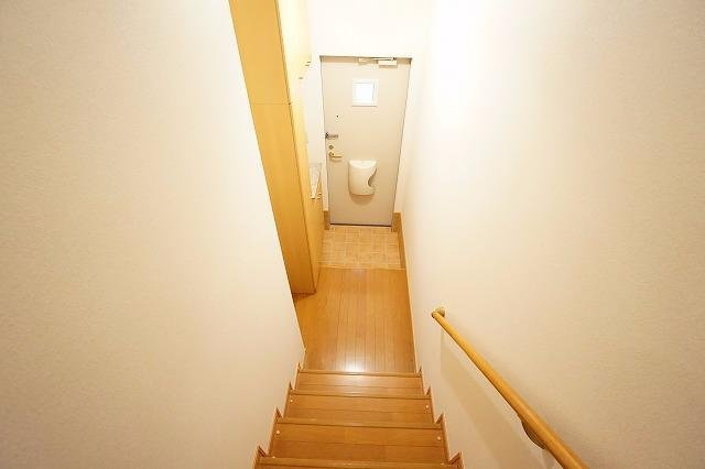 サンパティーク・メゾンＡの玄関