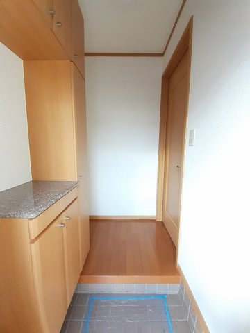 パーク・アベニューＣの玄関|ゆったりとした玄関です
