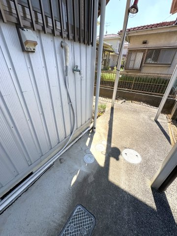 コーポ富田の設備|洗濯機置き場