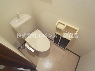 【トイレ】 | マリンハイツ | 落ち着いたトイレです