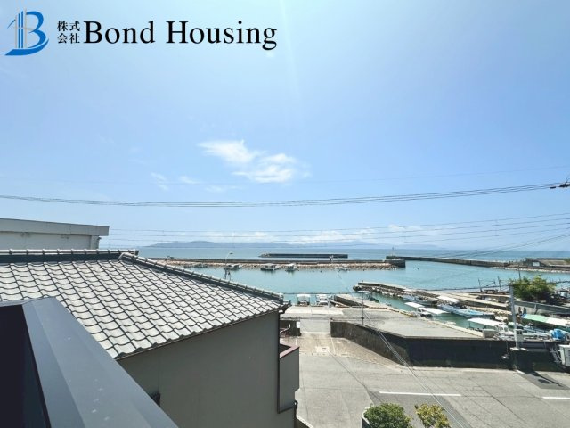 「ルーフバルコニー」「海スグ」江井島 限定1棟の展望