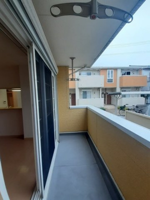 【バルコニー】 | パルティール　Ⅰ | 陽当たり良好なバルコニーです