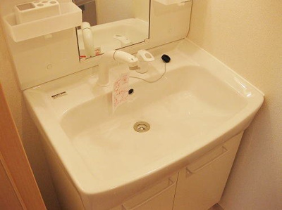 【洗面所】 | ＬｉｎｏコートⅡ | 広い洗面スペース