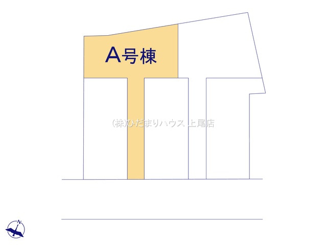 北区吉野町2丁目192番11　新築戸建　ハートフルタウンAの区画図
