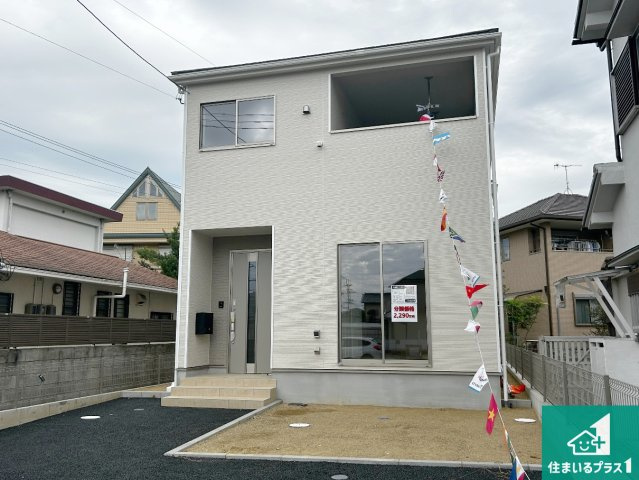 和歌山市布施屋　第5期　新築一戸建ての外観|お客様に長く安心して住んでいだだける事にこだわった家づくり！住んでからのアフターサービスにもしっかりと取り組んでいます！