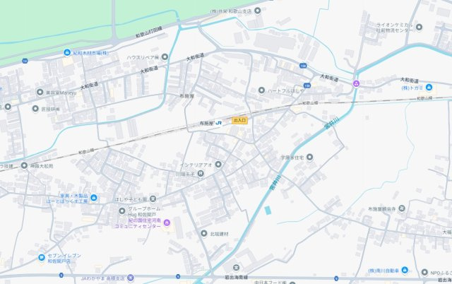 和歌山市布施屋　第5期　新築一戸建ての地図