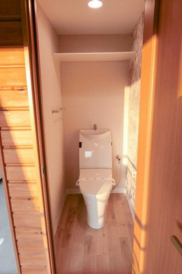 【トイレ】 | シャトー阿佐ヶ谷 | 温水洗浄便座