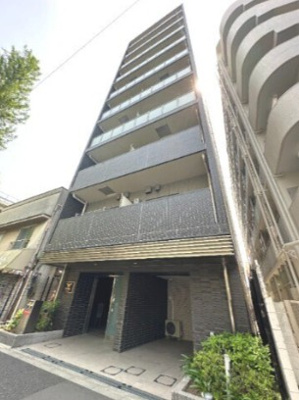 【外観】 | デュオステージ新高円寺 | 鉄筋コンクリート造のがっちりとした建物。