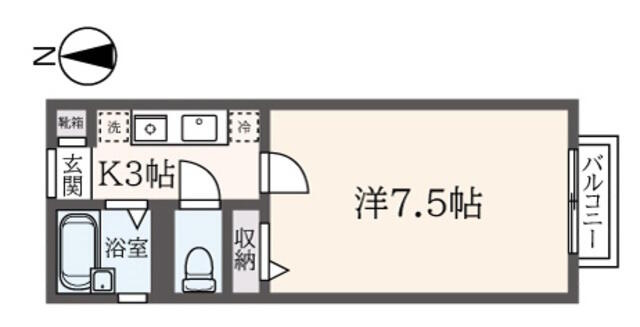 横浜市港北区富士塚1丁目のアパートの画像