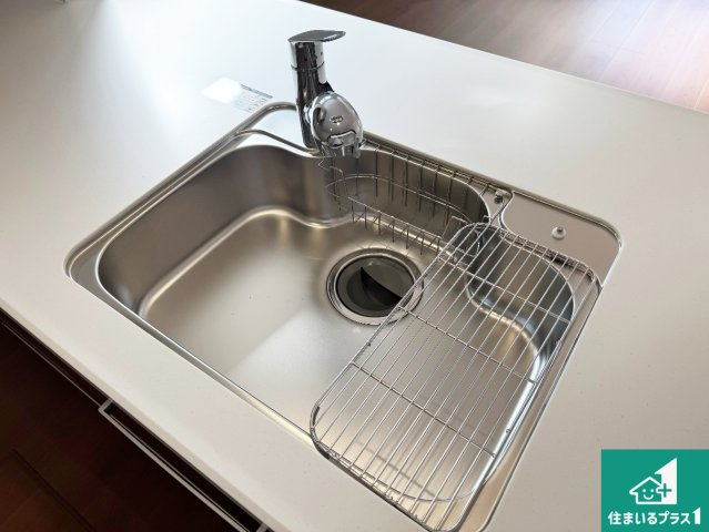 藤井寺市沢田　第1期　新築一戸建ての設備|広々としたシンクで食器洗いも楽々！