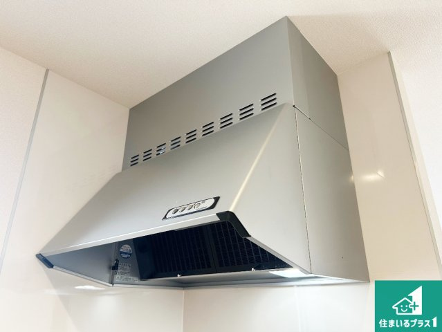 貝塚市澤　第8期　新築一戸建ての設備|汚れにくいスロットフィルタでお手入れラクラク！ＬＥＤ照明付き！