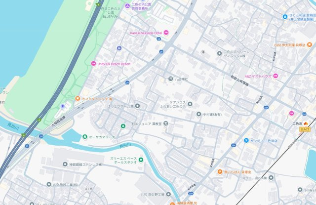 貝塚市澤　第8期　新築一戸建ての地図