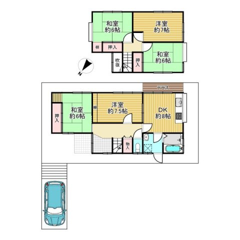 長岡京市金ケ原上ノ谷