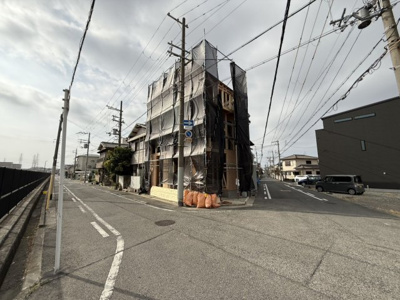 【外観】 | 浅香山小・北東角地・新築建売・堺市堺区香ヶ丘町3丁 | きれいな外観です