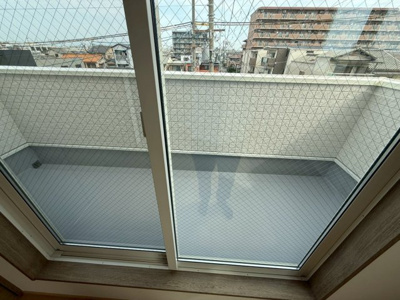 【前面道路含む現地写真】 | 浅香山小・北東角地・新築建売・堺市堺区香ヶ丘町3丁 | 前面道路含む現地写真です