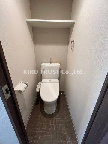 プレサンス梅田東アルファのトイレ|ゆったりとした空間のトイレです