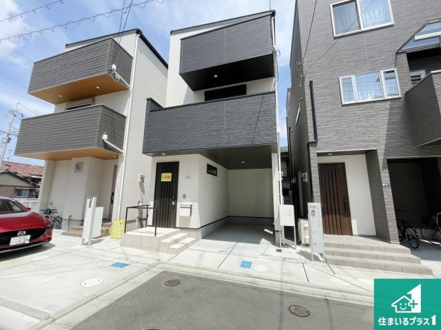 大東市三住町　新築一戸建ての外観|安心の10年保証！外観を美しく保ち、雨水で汚れを落とします！気になることがありましたら、お気軽にお問い合わせください！