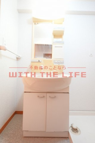 ソフィアガーデン小森野【キャッシュバック対象物件】の独立洗面台|朝の身支度には欠かせない独立洗面化粧台