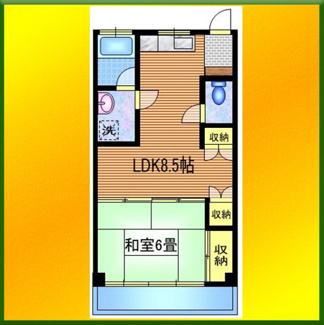 【間取り】 | 柳沢ハイム