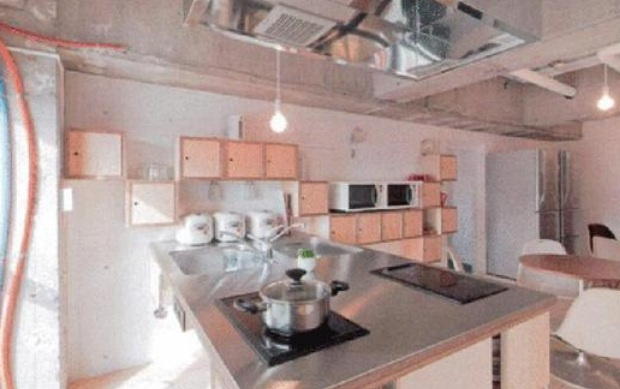 練馬区豊玉上１丁目の一棟マンションのキッチン