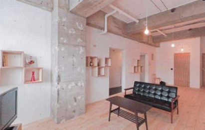 練馬区豊玉上１丁目の一棟マンションの居間・リビング