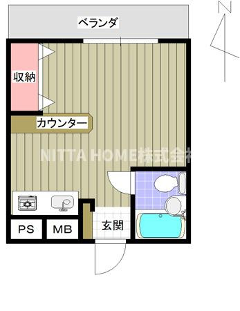 福知山市厚中町のアパート