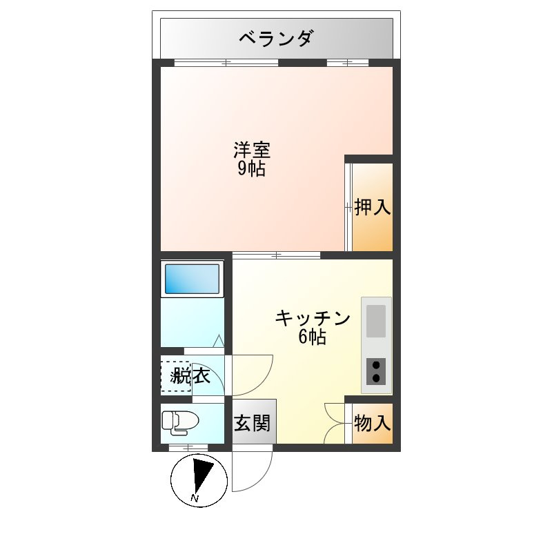 国井ビルの間取り
