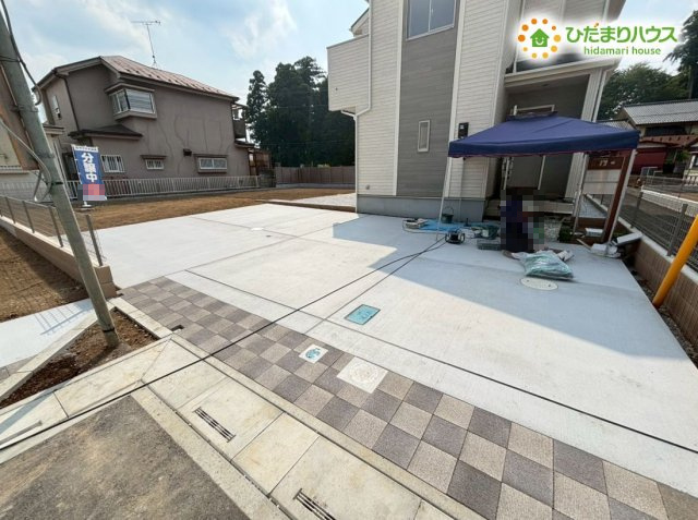 滑川町月輪　新築一戸建て　ブルーミングガーデン　05の駐車場