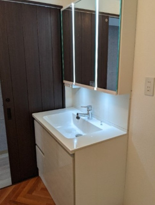 【洗面所】 | プリメール柳島 | スペースが確保できる洗面所です