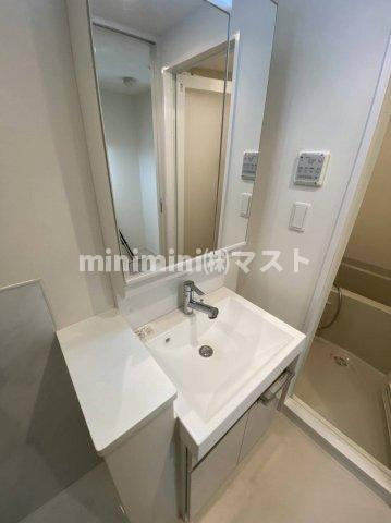 エステムコート南堀江Ⅲチュラの洗面所