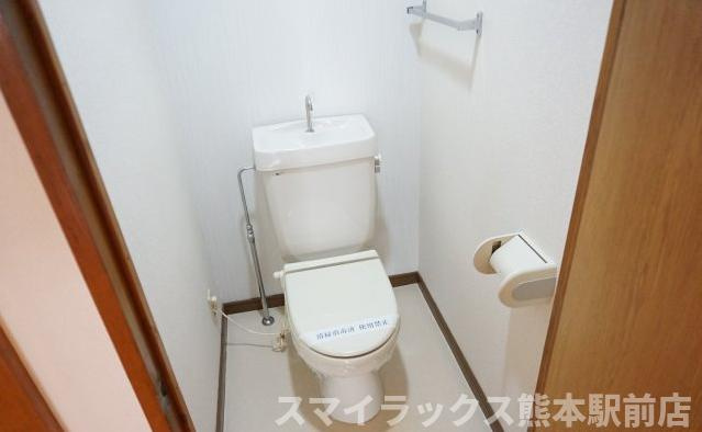 熊本市中央区坪井１丁目の賃貸マンションのトイレ