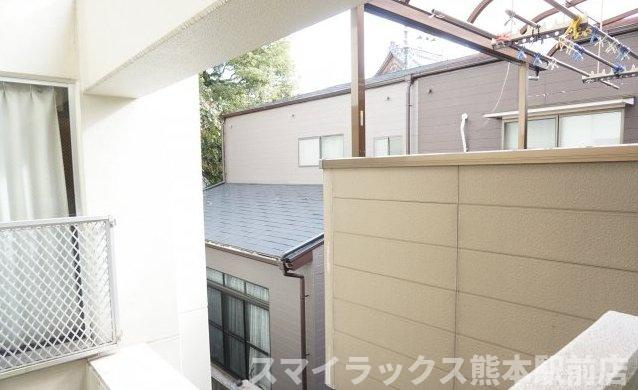 熊本市中央区坪井１丁目の賃貸マンションの展望