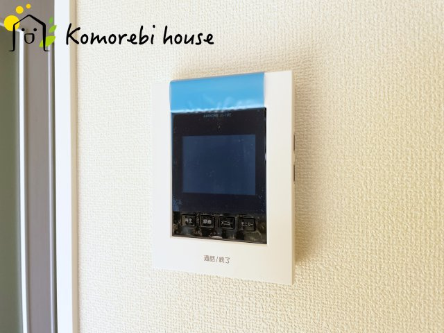 さいたま市北区奈良町　79番　新築一戸建て　ハートフルタウン　Bの防犯設備|モニター付きインターフォン