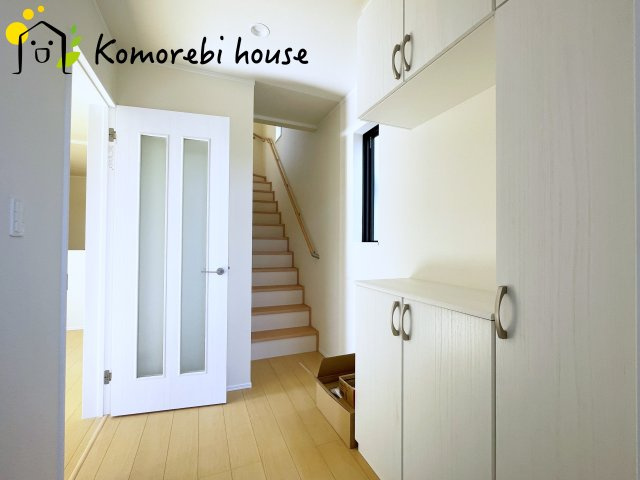 さいたま市北区奈良町　79番　新築一戸建て　ハートフルタウン　Bの玄関|シンプルで使いやすい玄関です