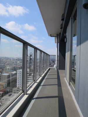 【バルコニー】 | シティータワー蕨 | 別号室参考写真です