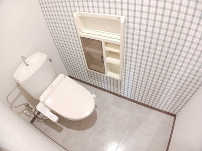 【トイレ】 | フレグランス大江島Ｂ | 落ち着いたトイレです