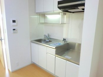 【キッチン】 | カサブランカＢ | お料理しやすいキッチンです