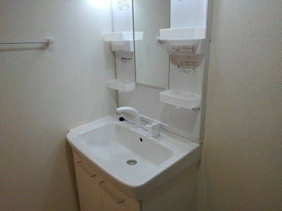 【洗面所】 | グラスランド | コンパクトで使いやすい洗面所