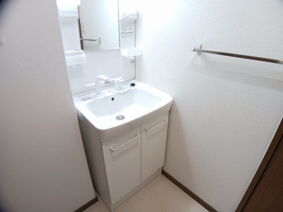 【洗面所】 | パークサイド１ | 使いやすい洗面所です