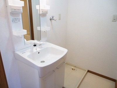 【洗面所】 | ピュールメゾン | 使いやすい洗面所です