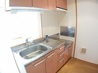 【キッチン】 | アウローラ玉手Ｂ | コンパクトなキッチンで掃除もラクラク