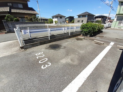 【駐車場】 | エスポワールⅡ | 駐車スペースもあります