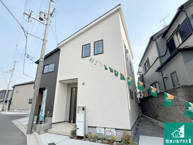 堺市中区福田　第2期・第3期　新築一戸建ての外観|お客様に長く安心して住んでいだだける事にこだわった家づくり！住んでからのアフターサービスにもしっかりと取り組んでいます！